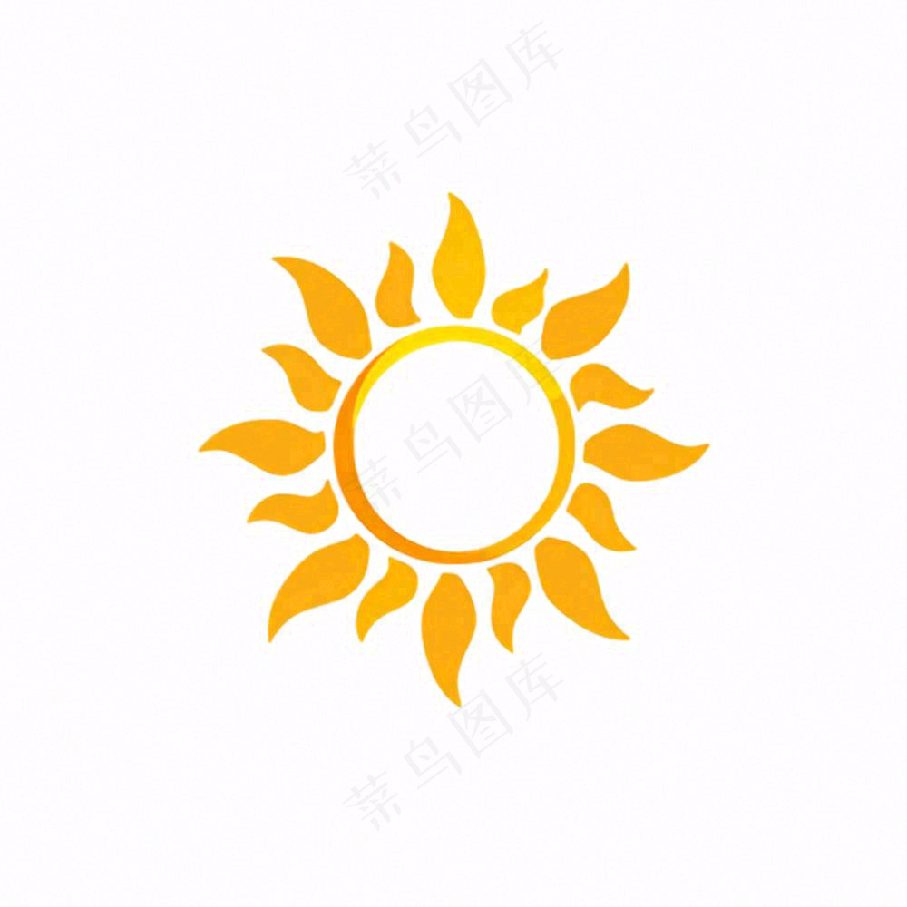 太阳天气卡通免抠