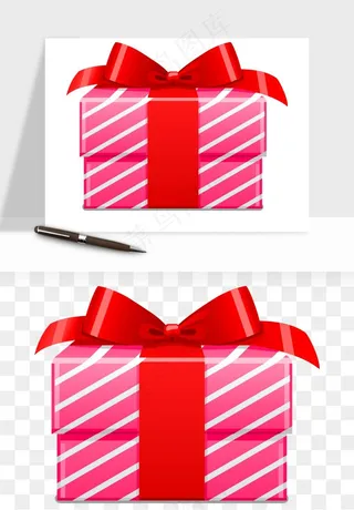 礼盒礼物png免抠