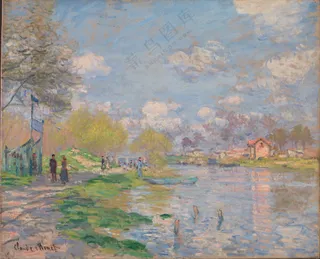 塞纳河畔的春天