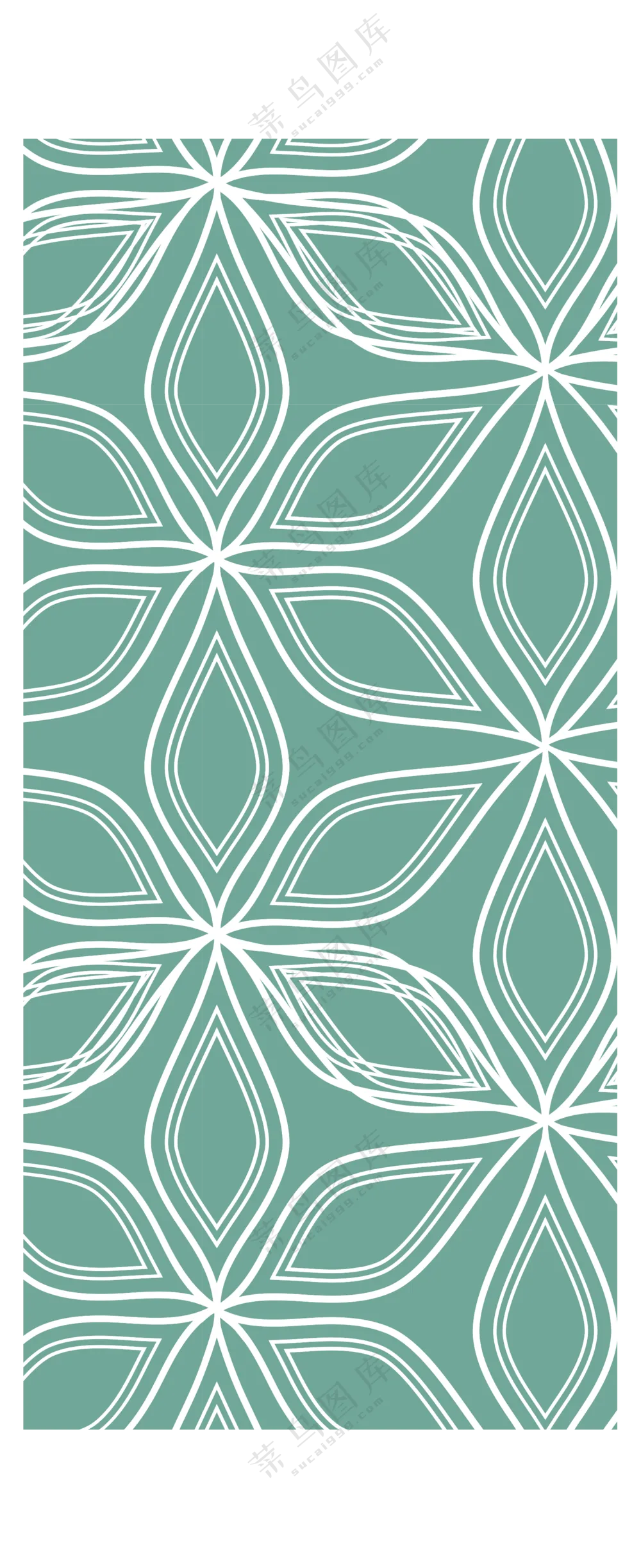 传统花纹矢量背景 (6)