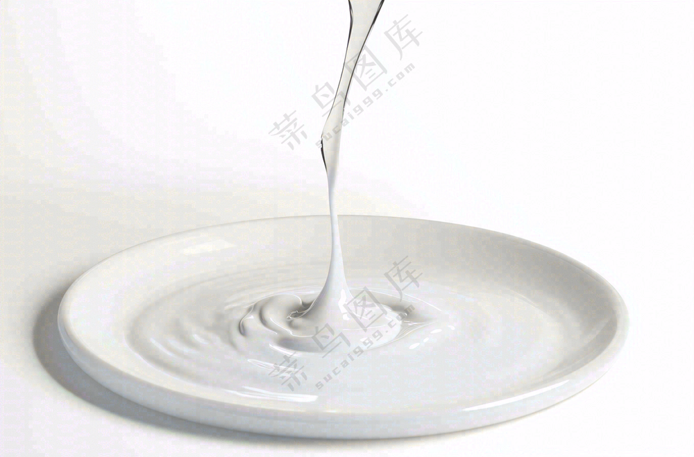 白色的牛奶飞溅摄影图