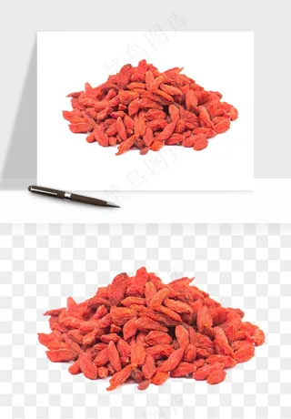 枸杞养生中药png免抠