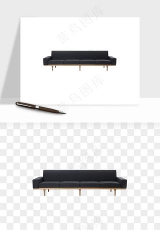 现代沙发家具png免抠