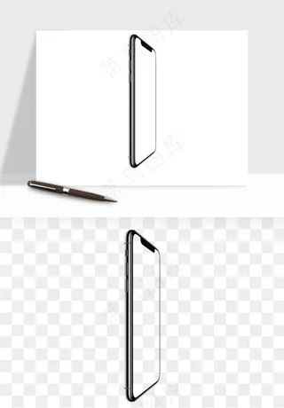 手机样机边框元素png免抠
