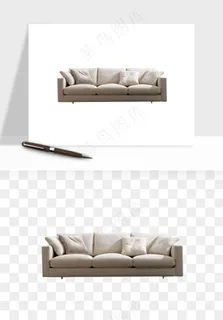 现代沙发家具png免抠