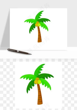 沙滩游泳度假休闲png免抠