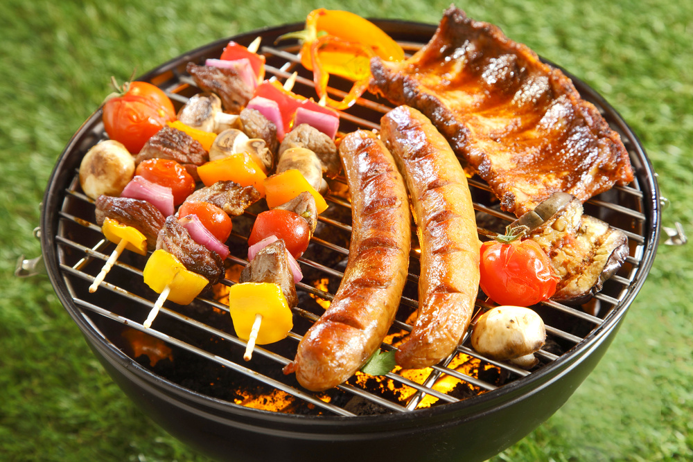 烧烤烤肉美食图片