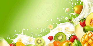 农林蔬果生鲜店水果店蔬菜店背景