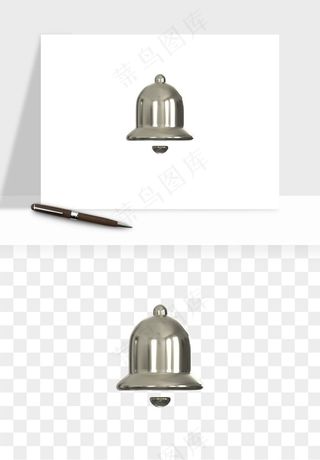 立体潮流金属质感小装饰png免抠