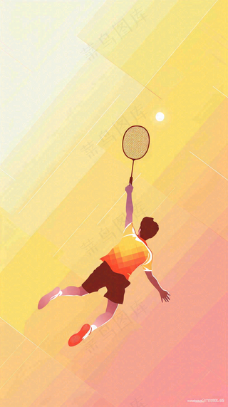 羽毛球运动培训背景
