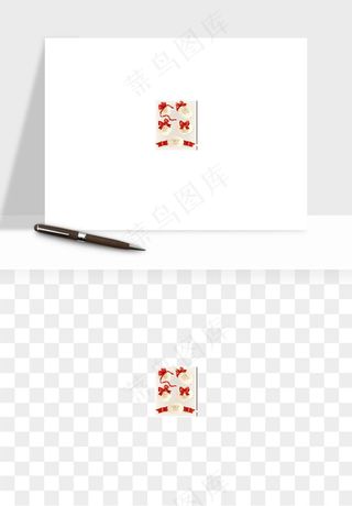 蝴蝶结丝带彩带矢量png免抠