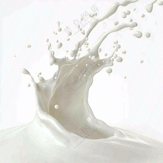 白色的牛奶飞溅摄影图