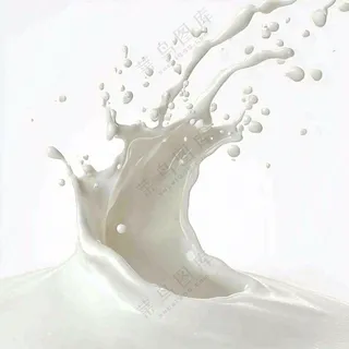 白色的牛奶飞溅摄影图