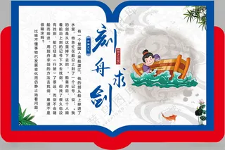 成语故事成语故事海报校园展板