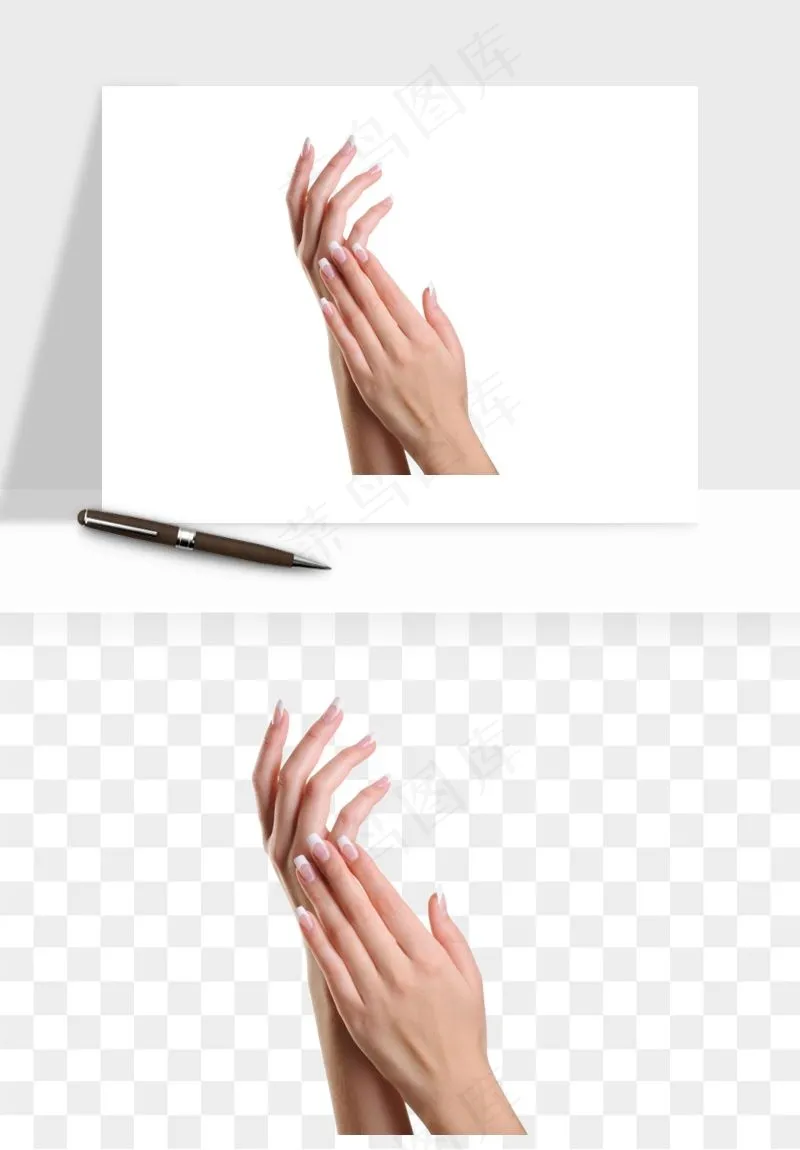 手势手部动作手指png免抠