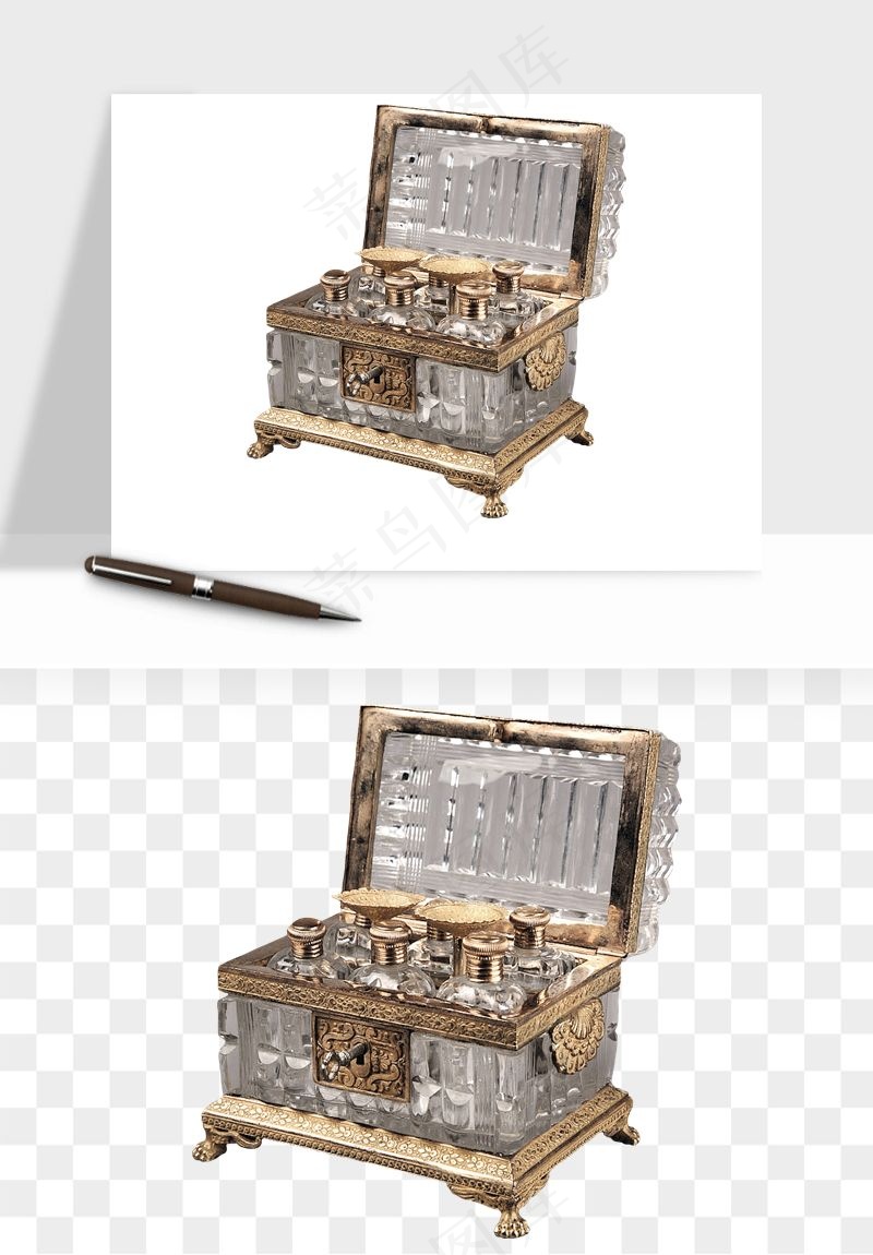 复古物品物件元素png免抠