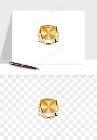 奖章勋章品质标签矢量png免抠