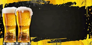 饮品啤酒饮料背景