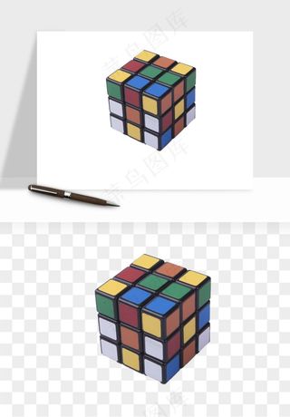 游戏魔方玩具png免抠