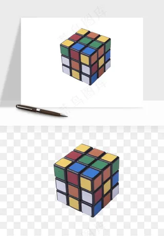 游戏魔方玩具png免抠