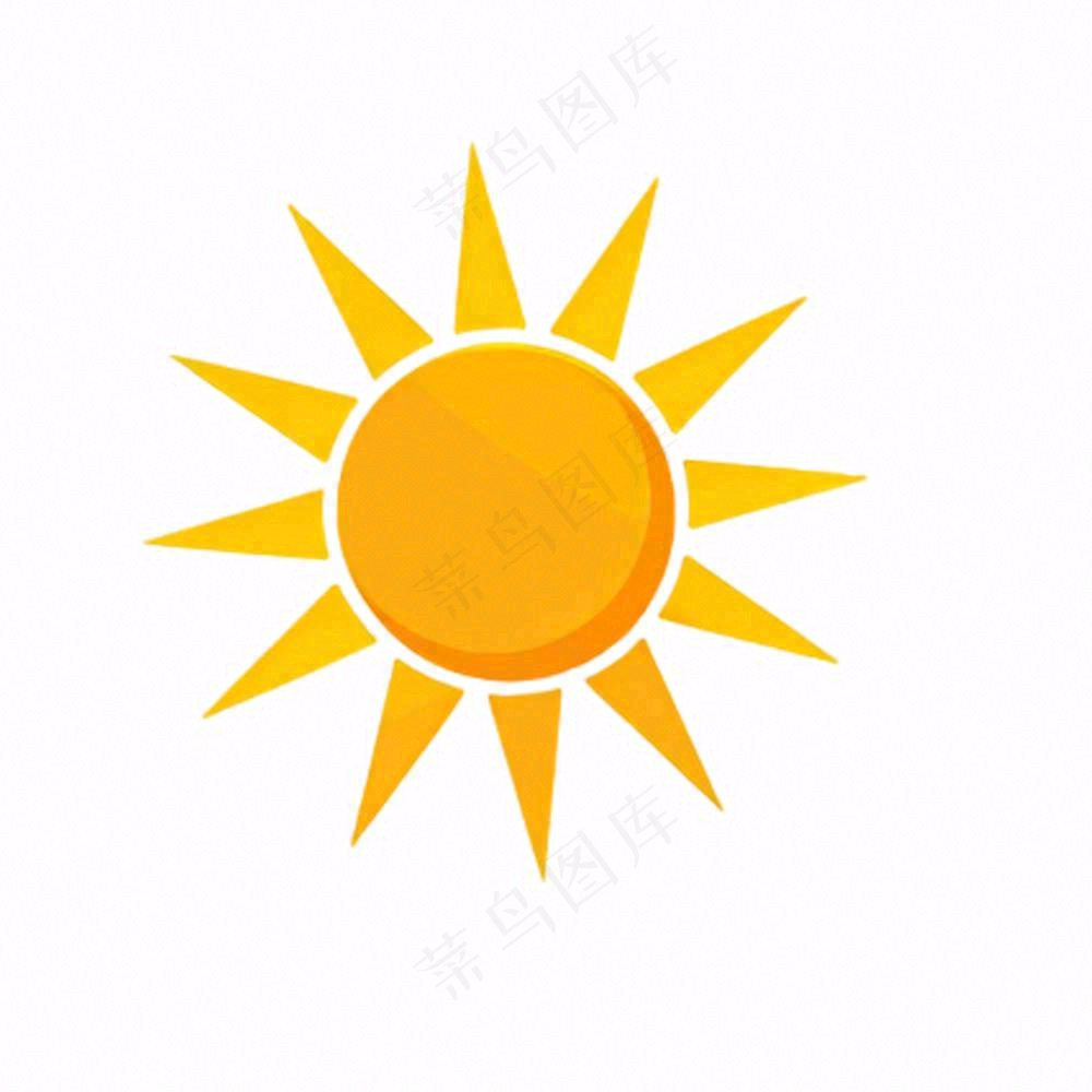 太阳天气卡通免抠