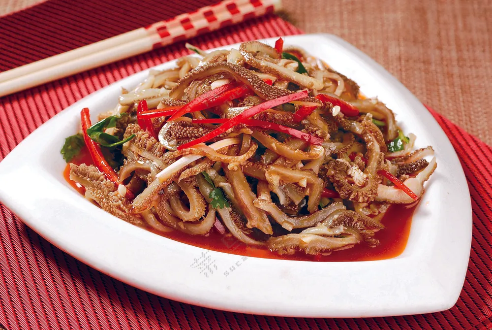 香辣羊肚丝图片 香辣羊肚丝图片