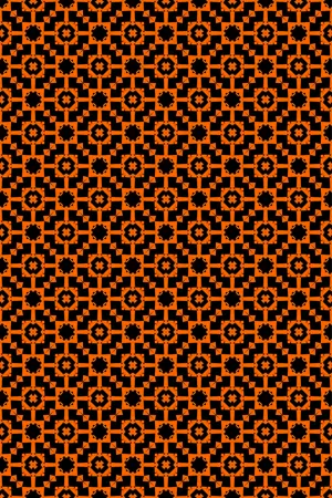 大牌风无缝复古花纹设计