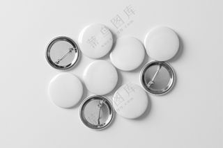 金属徽章胸章胸牌logo吧唧文创样机-14