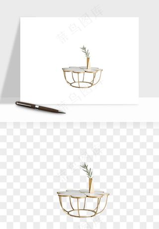 现代时尚桌子家具png免抠