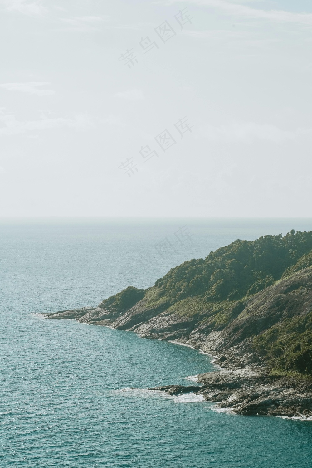 静谧海岸风光·碧蓝自然