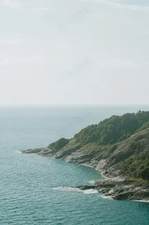 静谧海岸风光·碧蓝自然