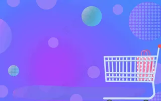 电商促销几何背景