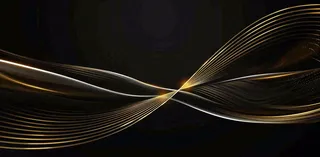 美发造型线条简约大气背景