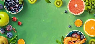 农林蔬果生鲜店水果店蔬菜店背景