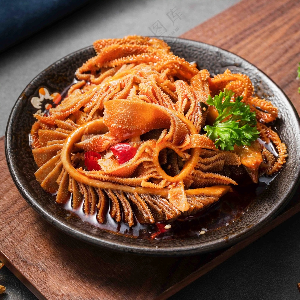香辣牛肚图片