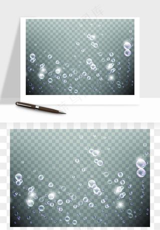 彩色气泡肥皂泡矢量png免抠