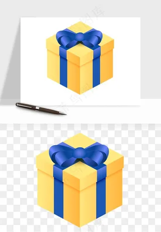 礼盒礼物png免抠
