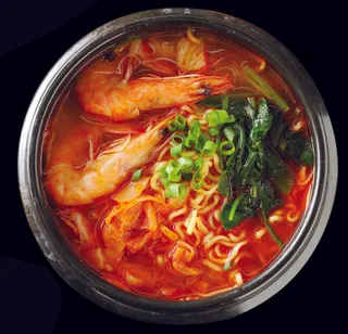 海鲜面美食图片