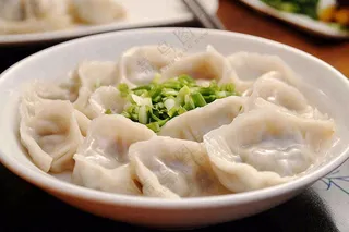 饺子中国传统美食立冬冬至摄影图