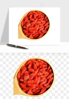 枸杞养生中药png免抠