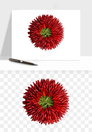 红辣椒尖椒png免抠
