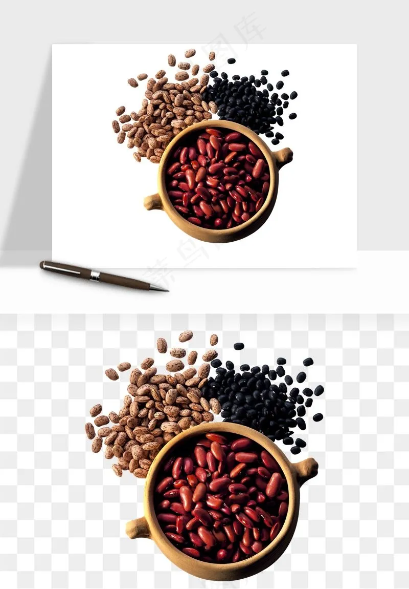 五谷粮食大豆png免抠图