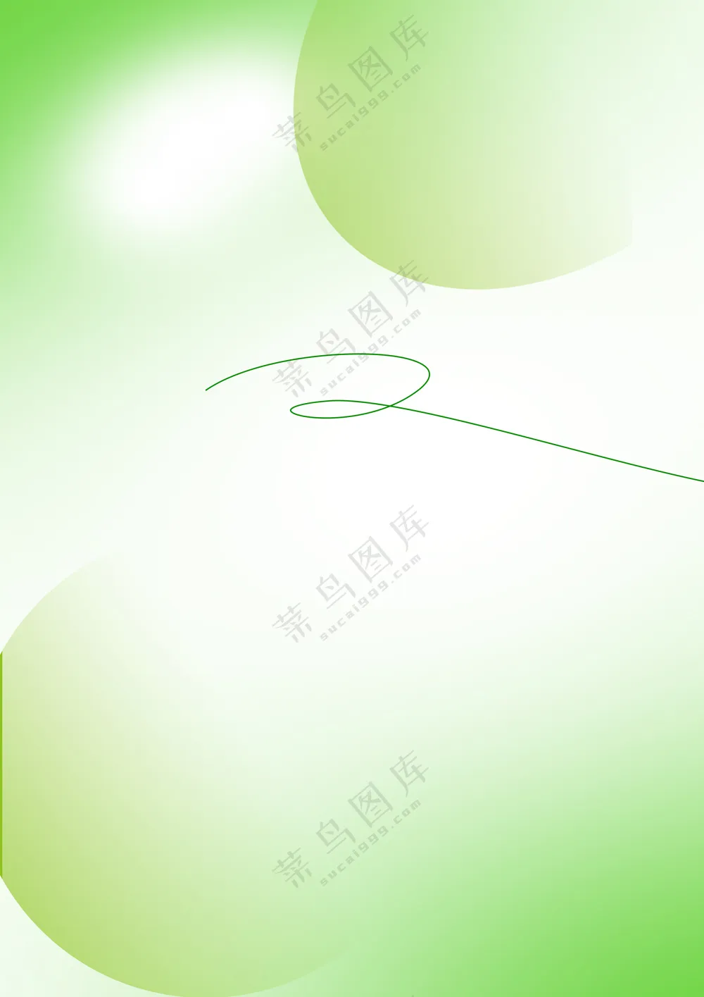绿色背景psd模板