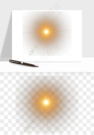 光晕光圈阳光太阳光效png免抠