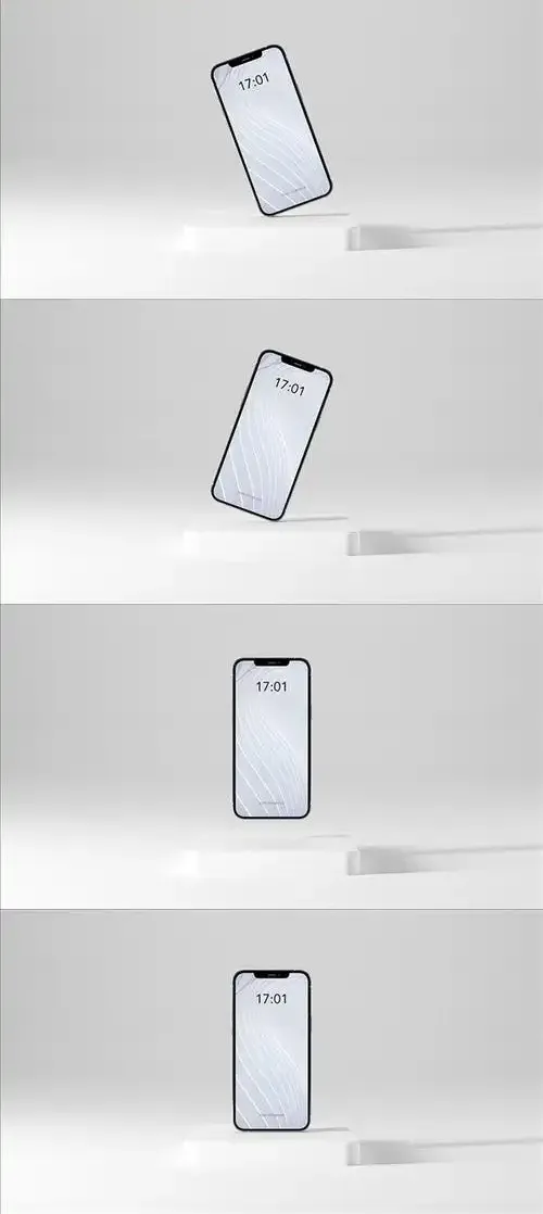 黑框多页面手机样机