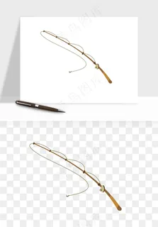 钓鱼竿png免抠