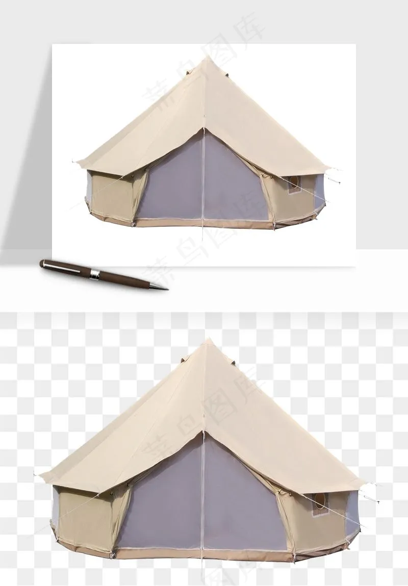 帐篷户外露营png免抠