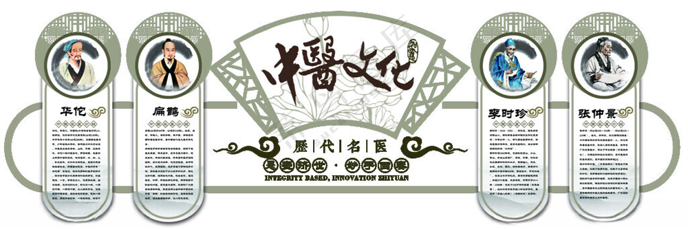 中医文化墙       中医养生馆150DPI