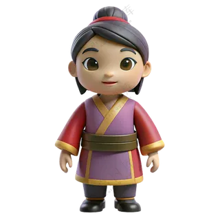 人物立体3D古装男孩2