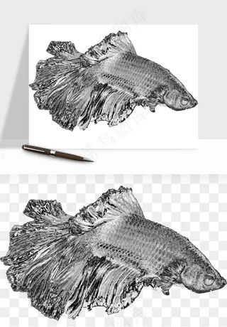 立体潮流金属质感小装饰png免抠